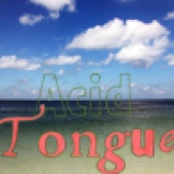 acid tongue, gouache on digital photograph, 22.75"x16.125", 2015